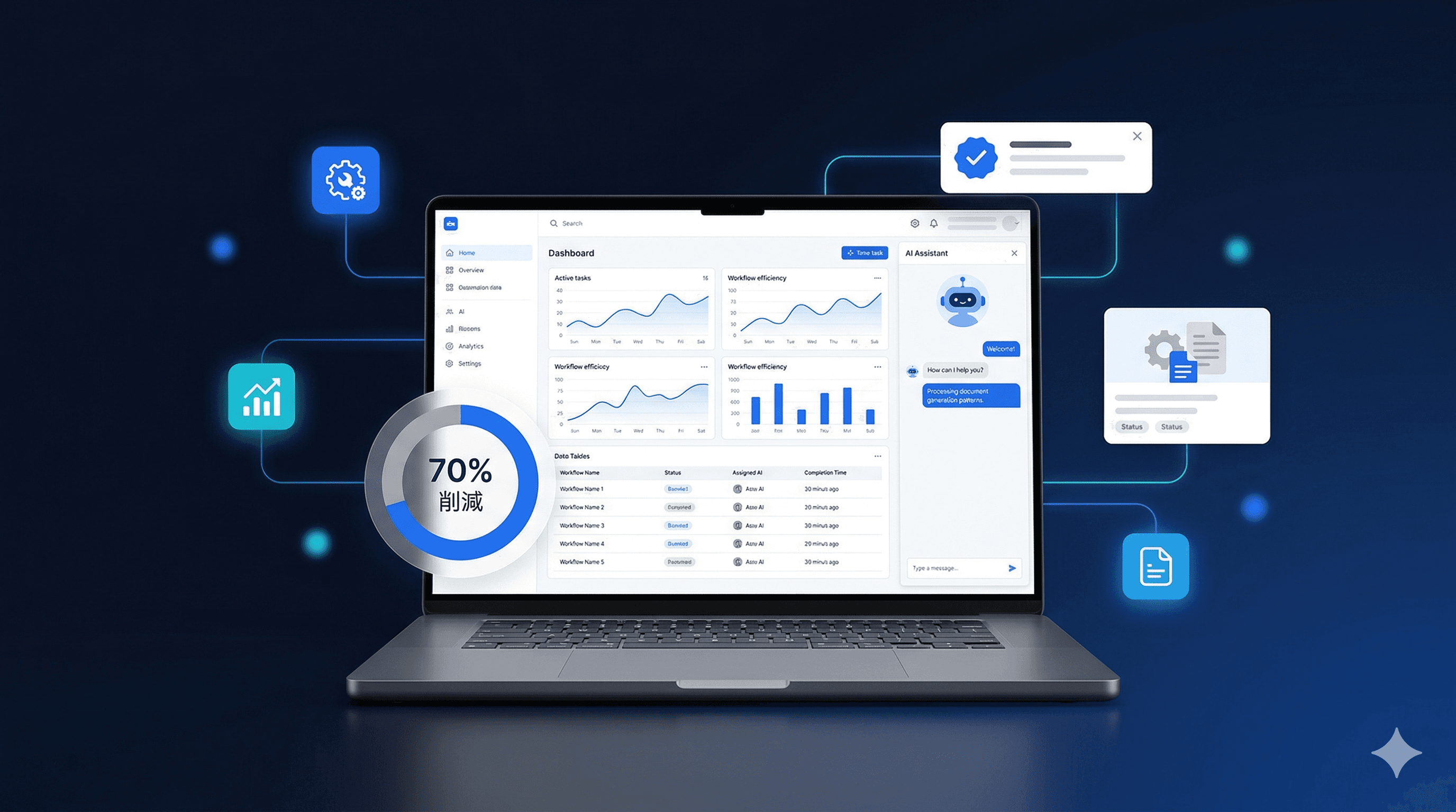 AI業務効率化イメージ
