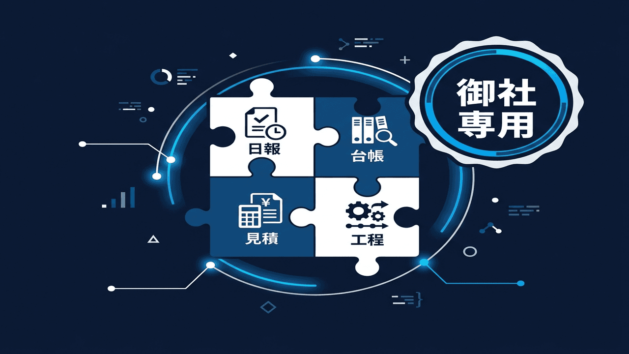 カスタム開発のイメージ